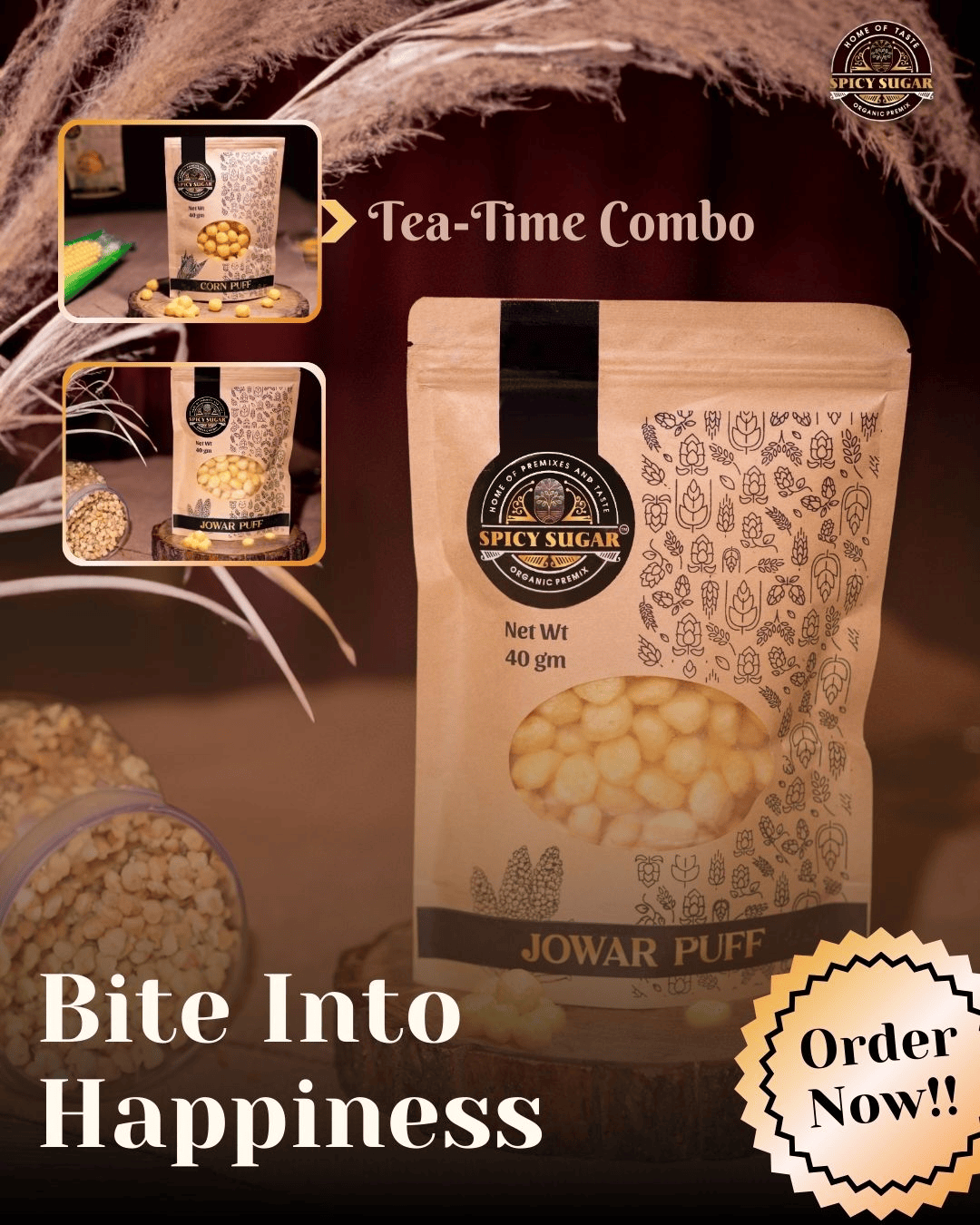 Tea-time Combo by Spicy Sugar Premix