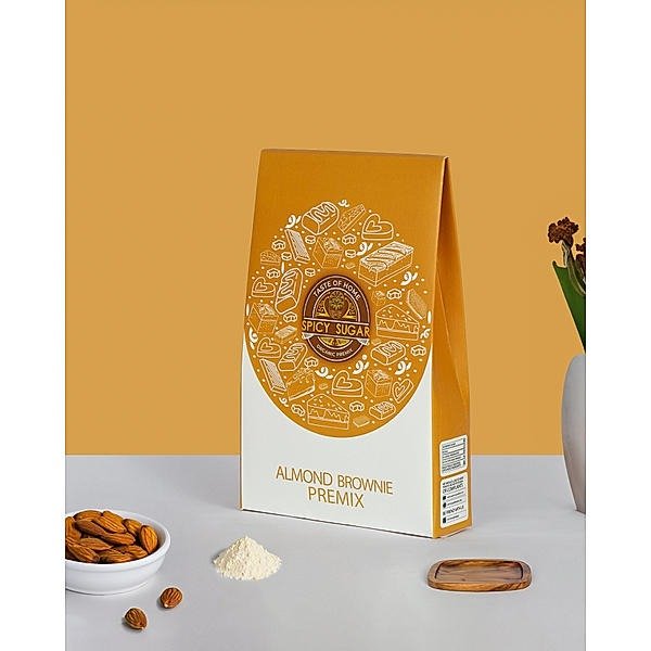 ALMOND BROWNIE PREMIX / 250 GM - Spicy sugar premix
