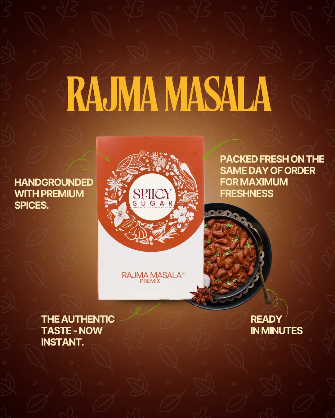 Rajma Masala by Spicy sugar premix, kidney beans, rajma