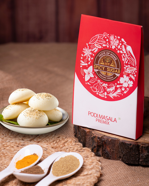 Podi Masala by Spicy  Sugar Premix, South indian flavour, Indian spices