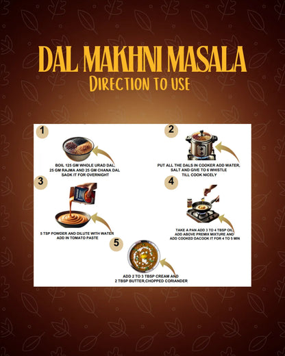 Dal makhani masala, dal masala, punjabi dal makhni, spicy sugar premix