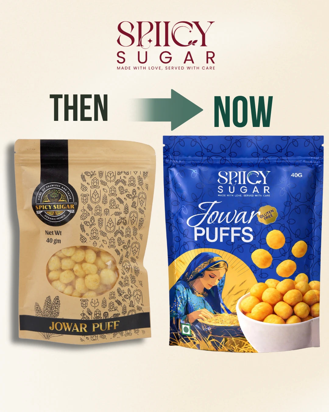 New packaging of spiicy sugar products