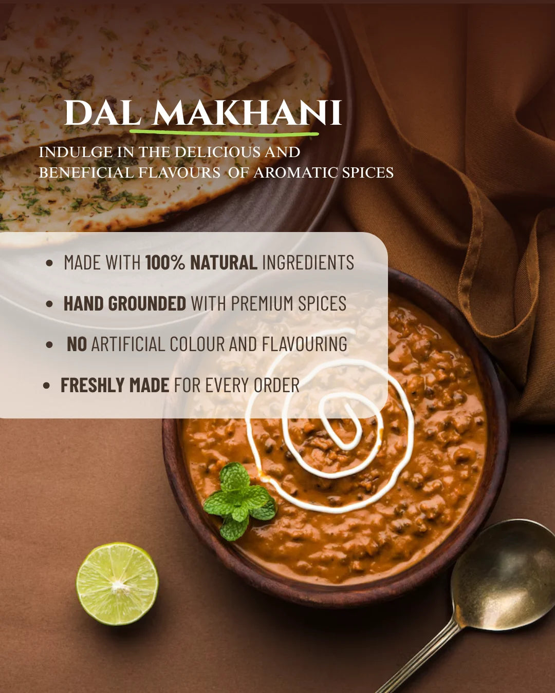 Dal makhani masala, dal masala, punjabi dal makhni, spicy sugar premix