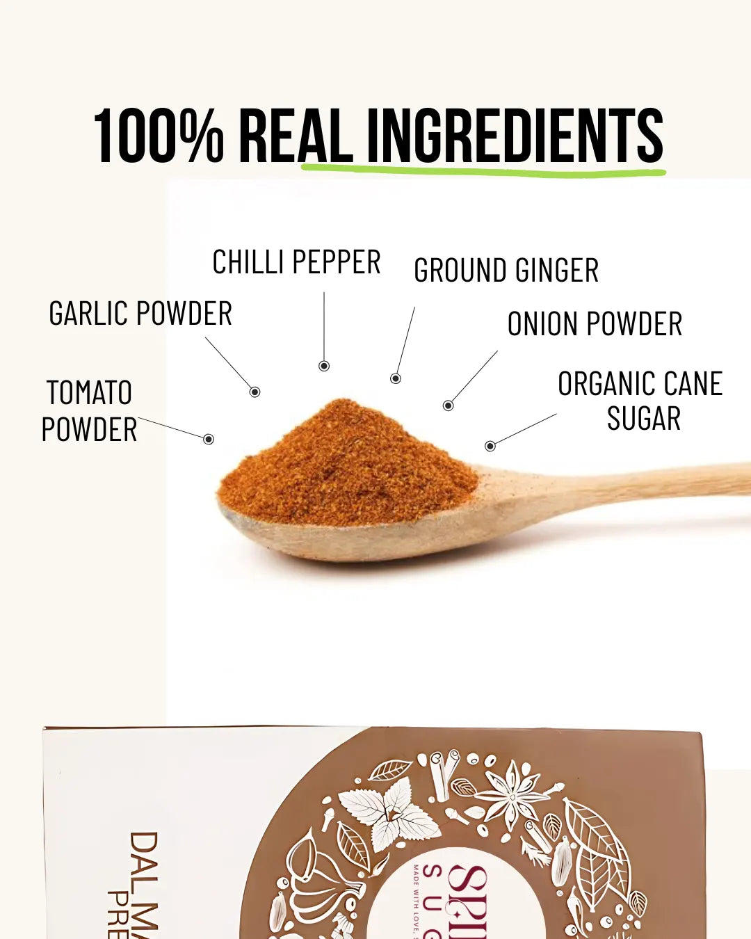 Dal makhani masala, dal masala, punjabi dal makhni, spicy sugar premix