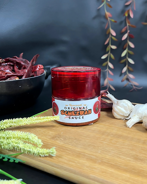 schezwan sauce, preservatives free schezwan sauce, best schezwan,  spicy sugar premix