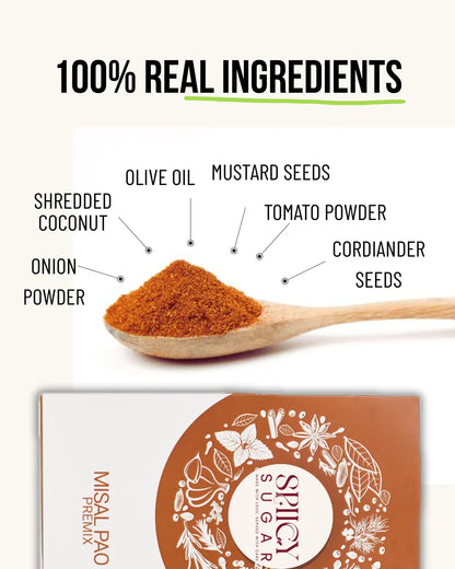 Misal pav masala, bombay misal pav, misal pao, indian spices, spicy sugar premix